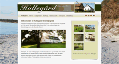 Desktop Screenshot of hullegaard.dk